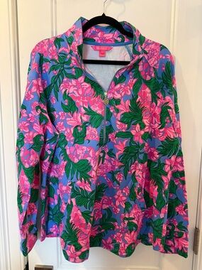 Lilly Pulitzer - Skipper Popover - Pink Safari Sunset